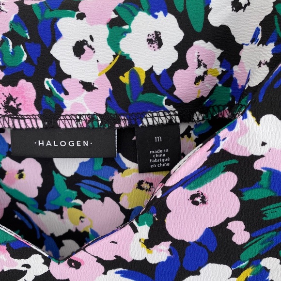 Halogen (Nordstrom) Scalloped Edge Camisole - Picture 3 of 4